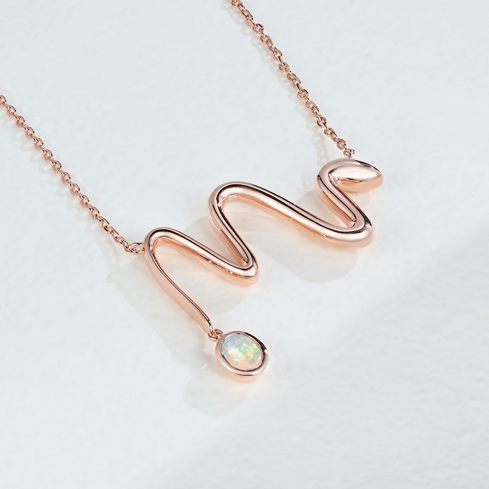 Opal Stylish Pendant Necklace