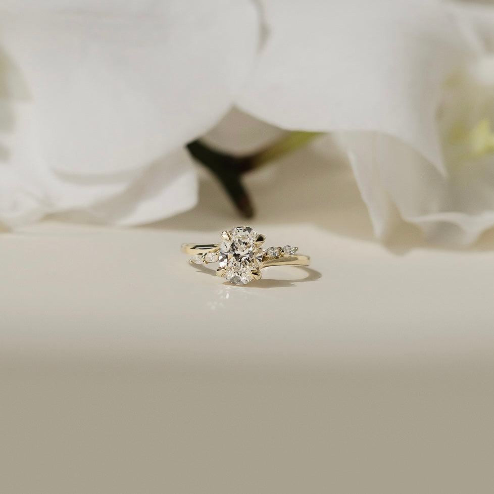 yellow gold ring
