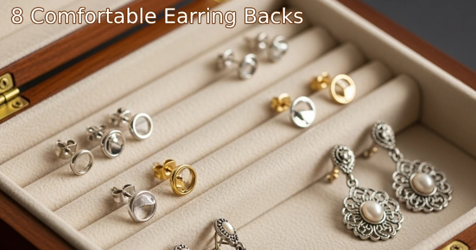 comfortable earring backs