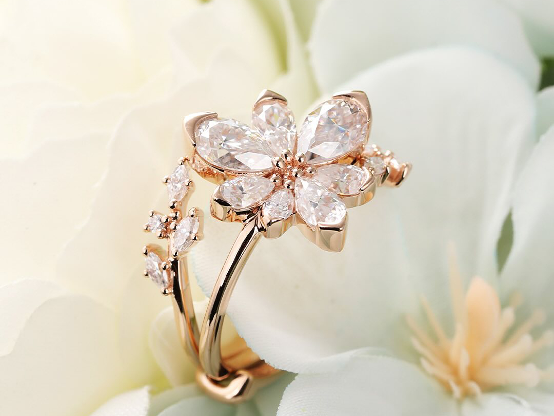 best metal for moissanites