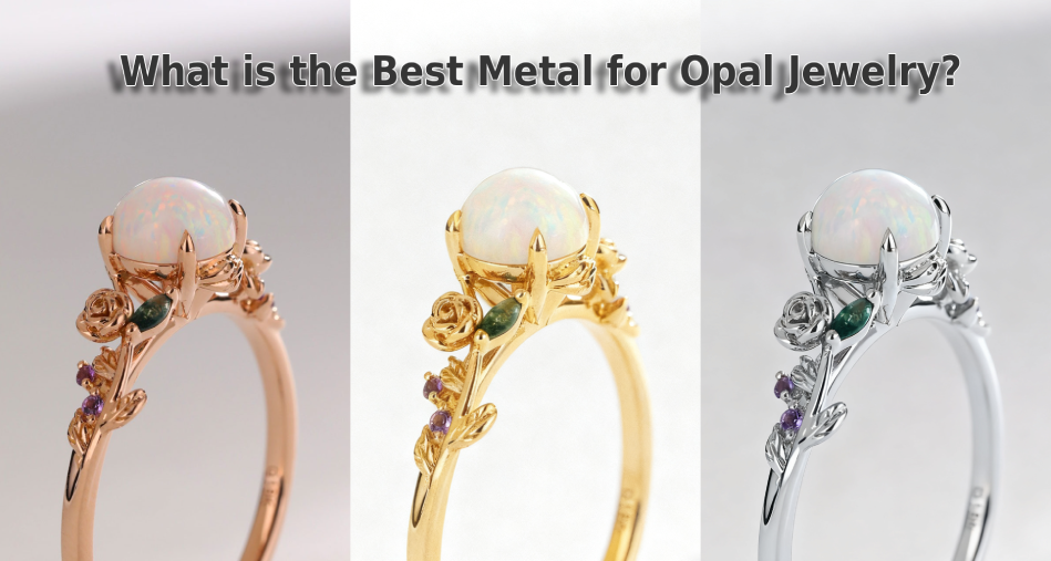 best metal for opal jewelry