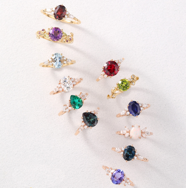 birthstone rings