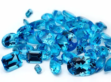 blue gemstones
