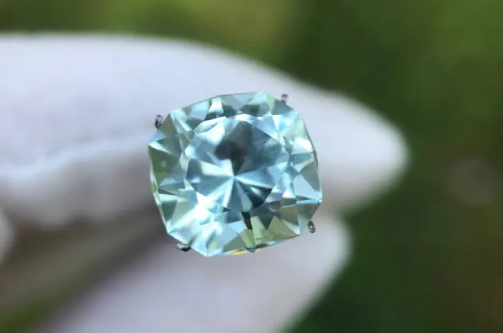 blue tourmaline stone