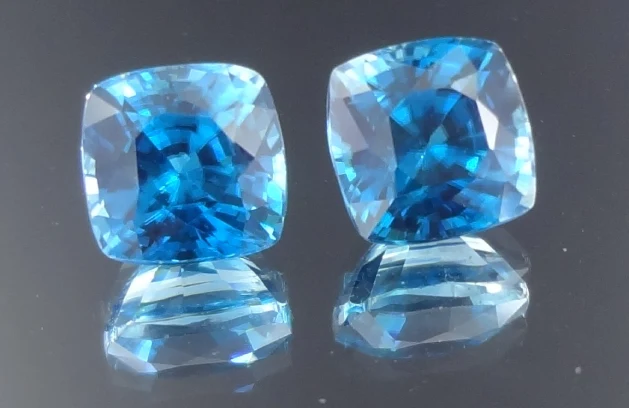 blue zircons