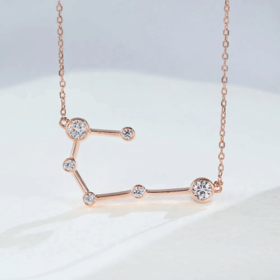 cancer zodiac sign necklace