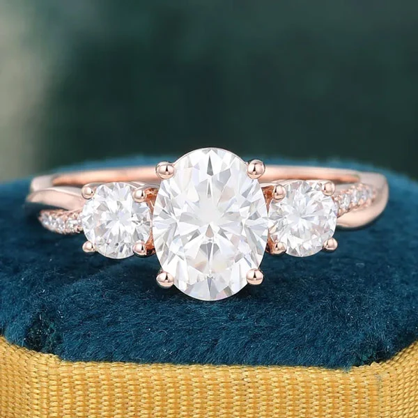 classic 3 stone engagement ring