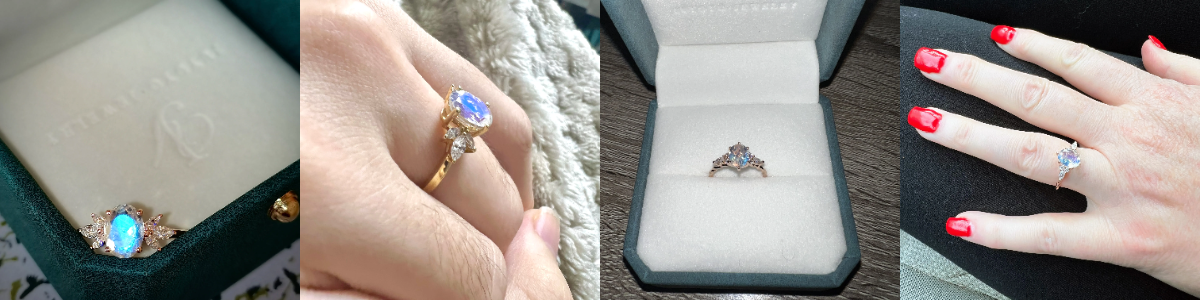 customers reviews for moonstone ring