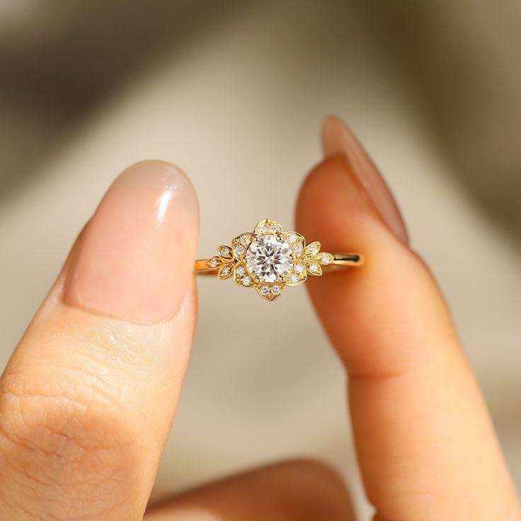 14k gold plated ring