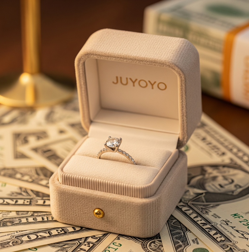 how much is an average engagement ring cost