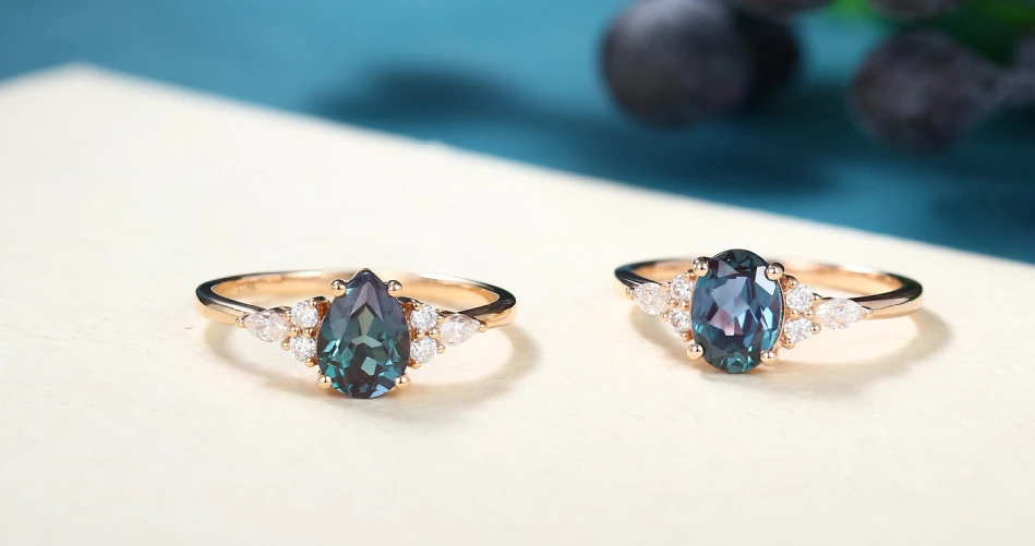 june birthstone alexandrite ring