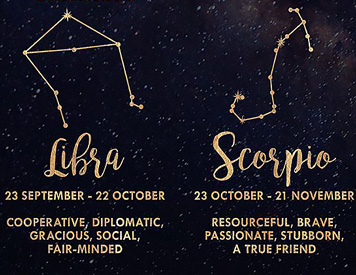 libra scorpio