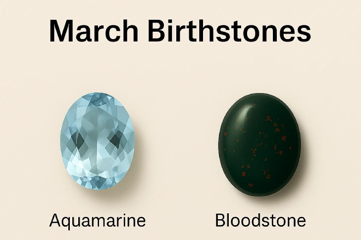 march birthstone aquamarine bloodstone