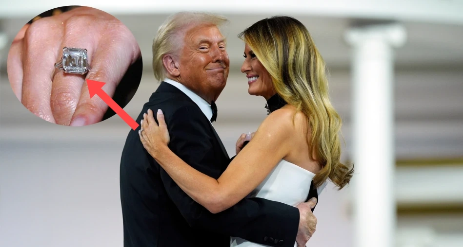 melania trump's wedding ring