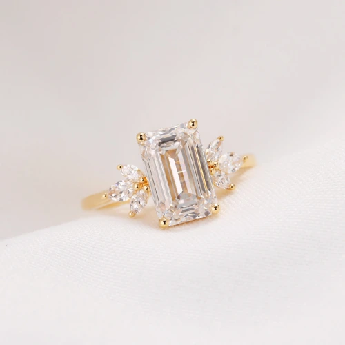 moissanite ring