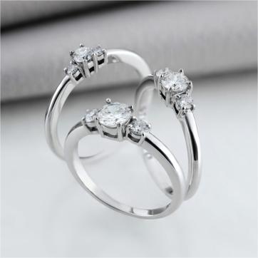 moissanite Engagement ring 