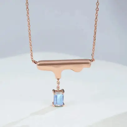 moonstone pendant necklace