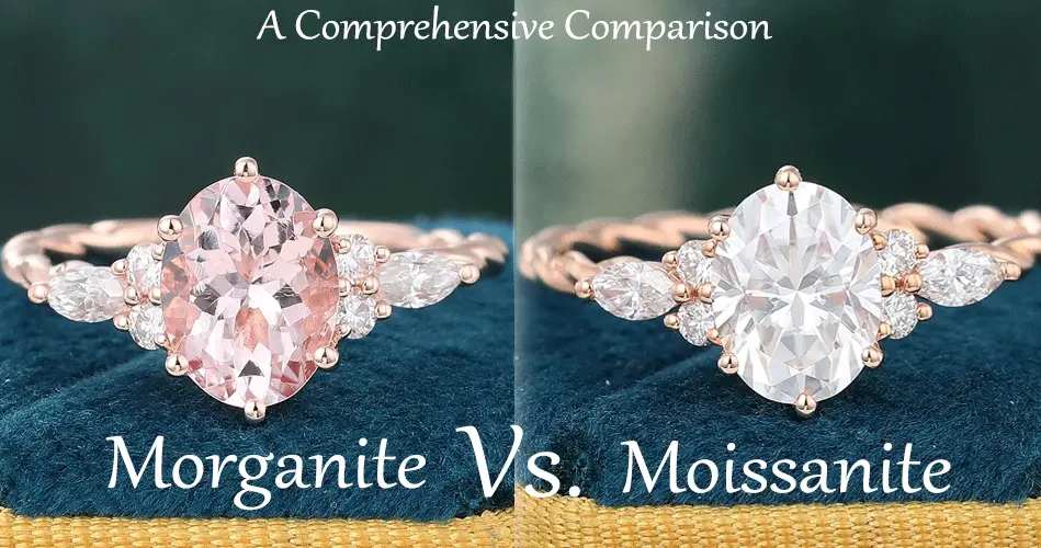 morganite vs moissanite
