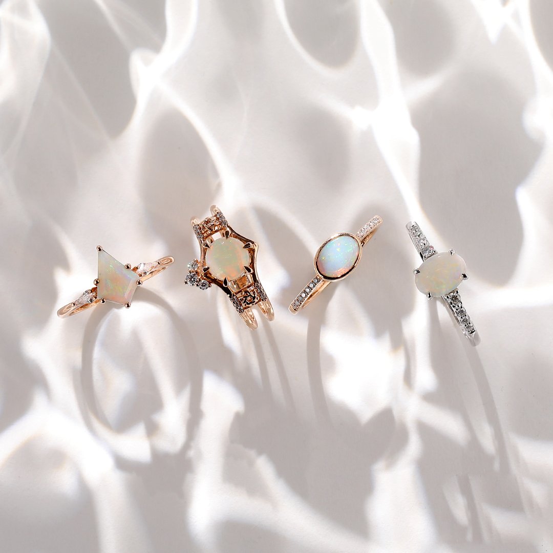 opal rings