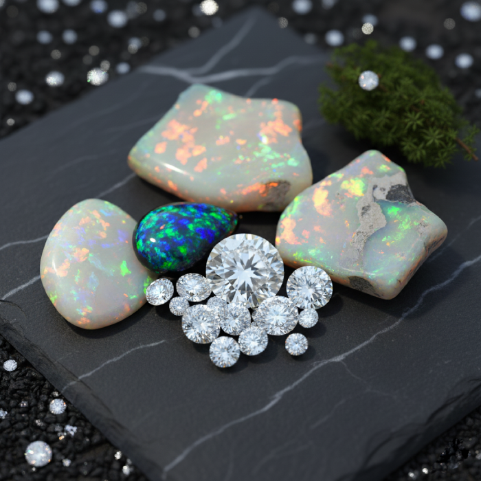 opal vs diamond