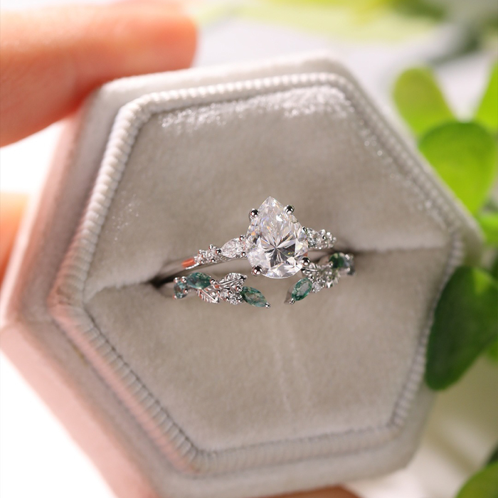 pear shaped engagement ring meaning