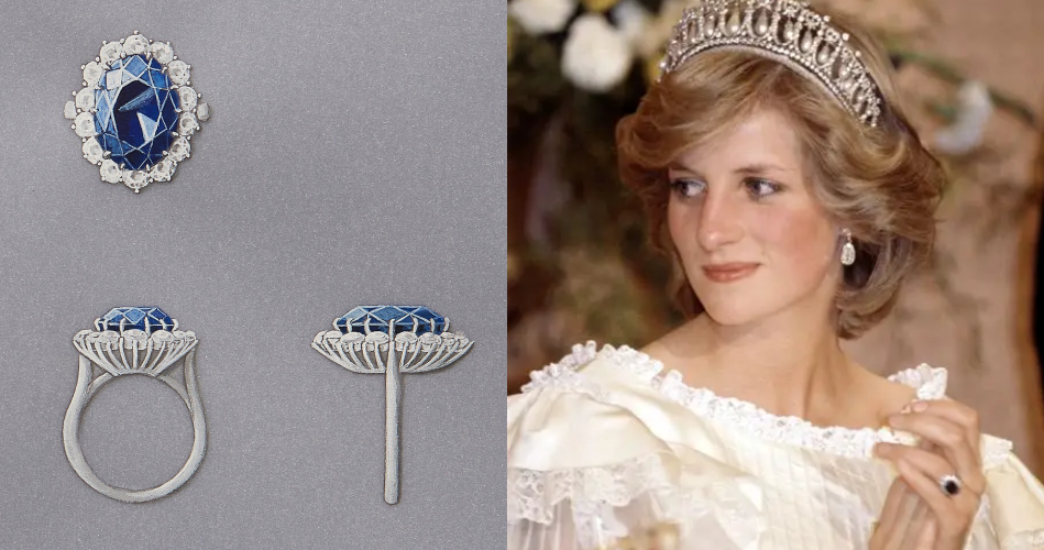princess diana sapphire ring