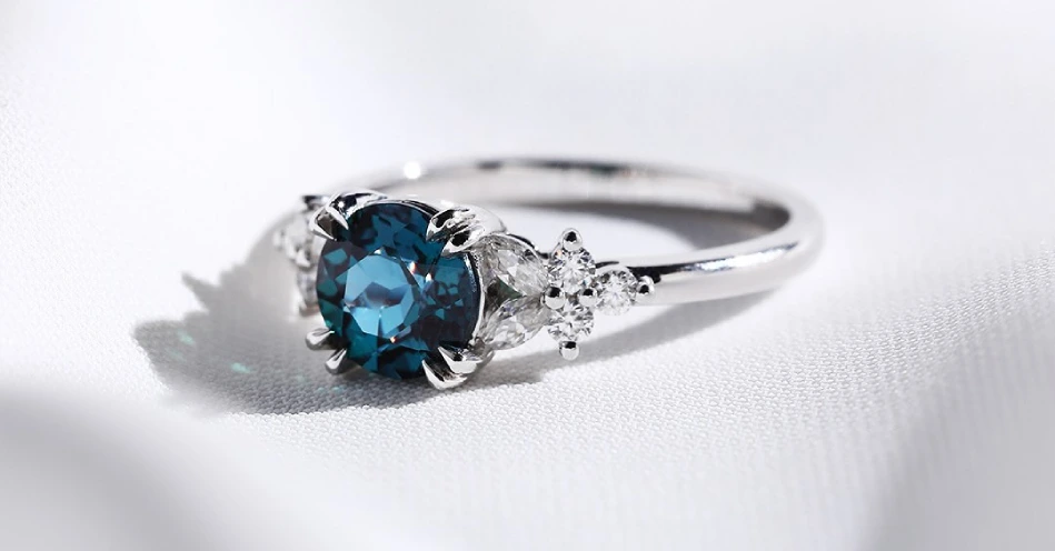 real alexandrite ring