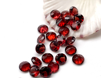 how to tell if a garnet is real
