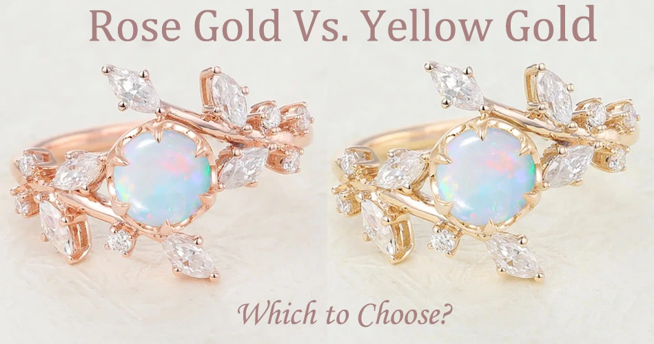 rose gold vs yellow gold