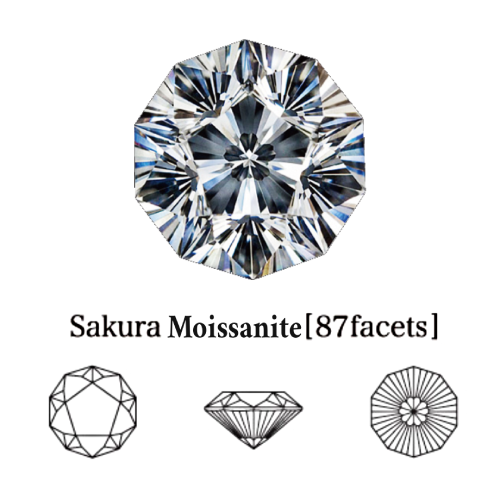 sakura moissanite cut