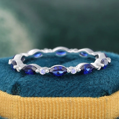 sapphire promise ring