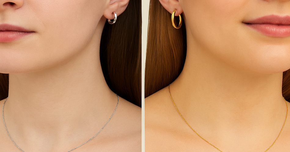 should i wear gold or silver