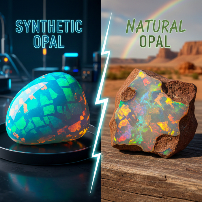 lab created opal vs natural