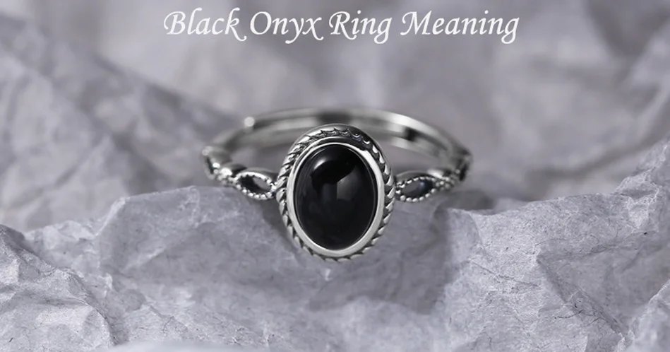 onyx engagement ring meaning