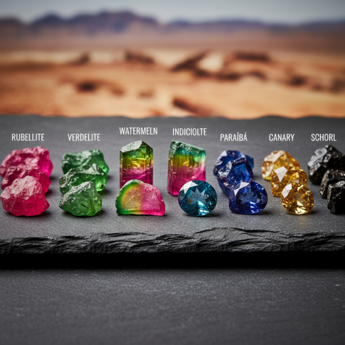 tourmaline varieties