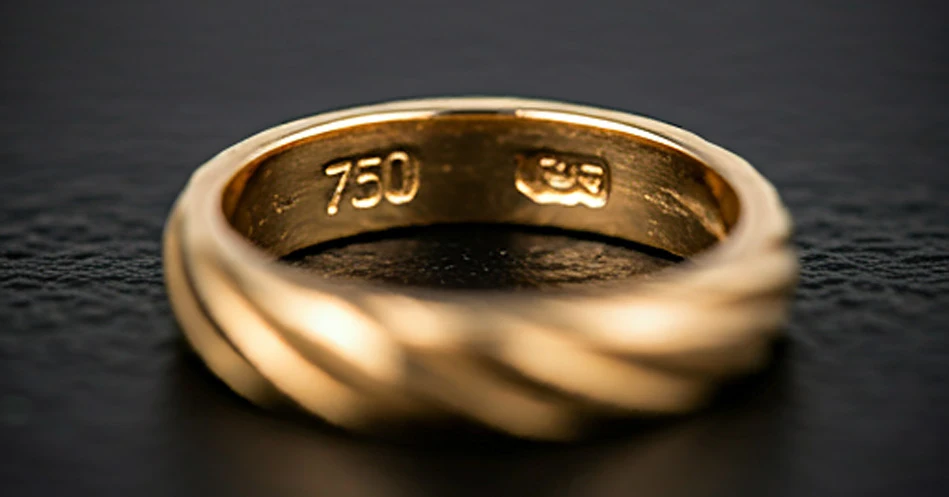 what does 750 mean on gold jewelry