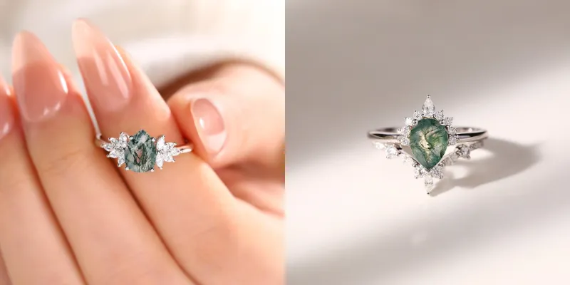 which way to wear a teardrop ring