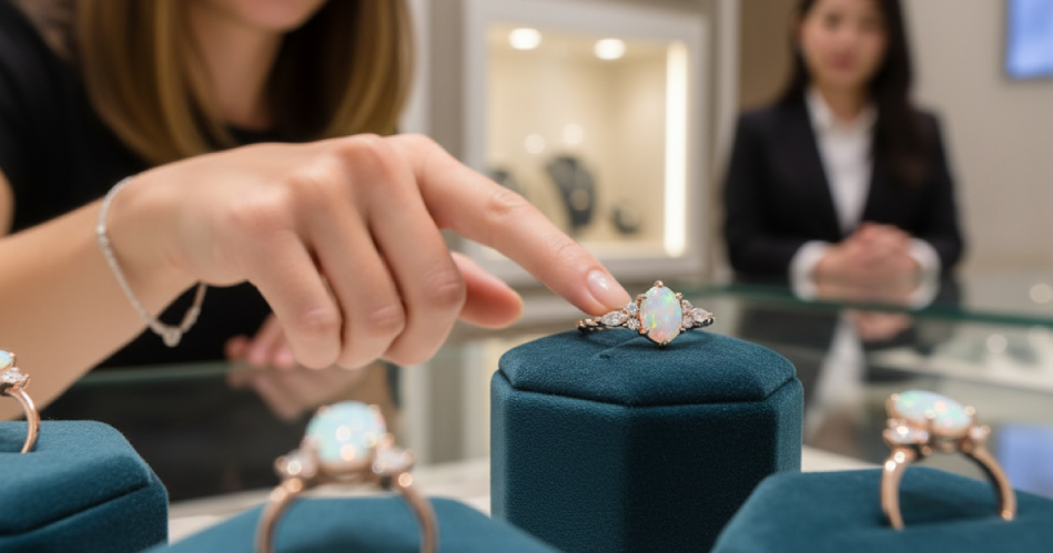 choose opal gemtone for your engagement ring