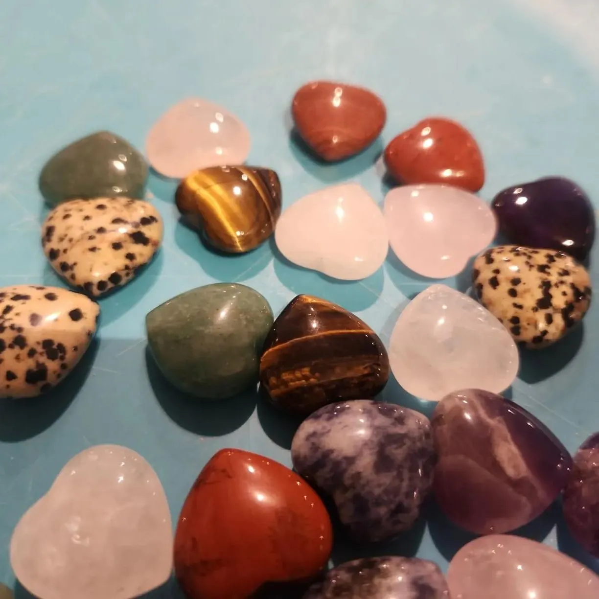 💖Cards With Heart-Shape Crystals