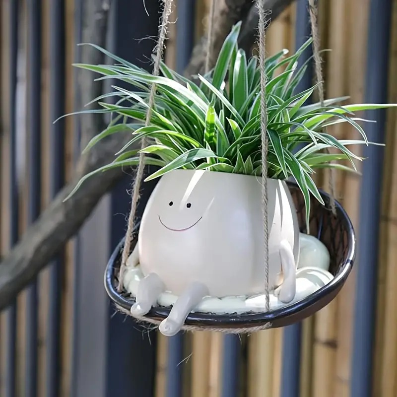 Smily Face Planter Pot
