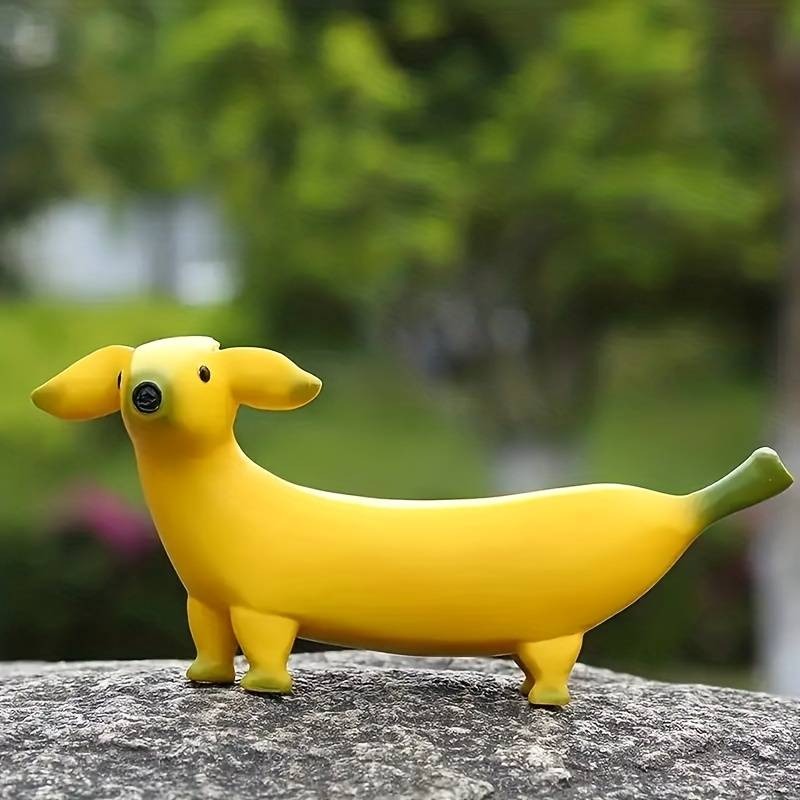 (✨2023 Hot Sale)🍌Cute Banana Dog Garden Statues