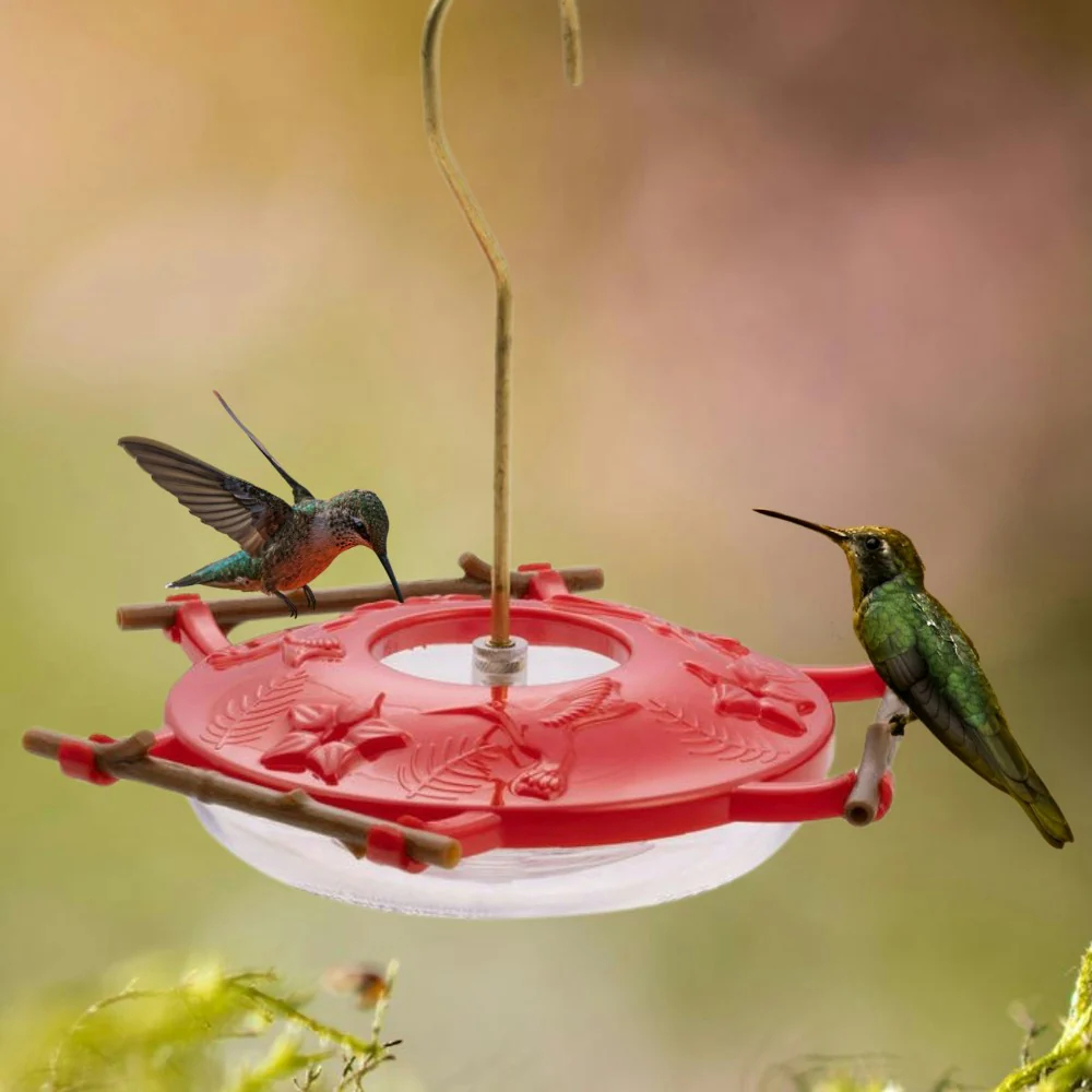 Hummingbird Feeder, 8 oz Feeding Capacity