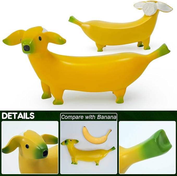 (✨2023 Hot Sale)🍌Cute Banana Dog Garden Statues