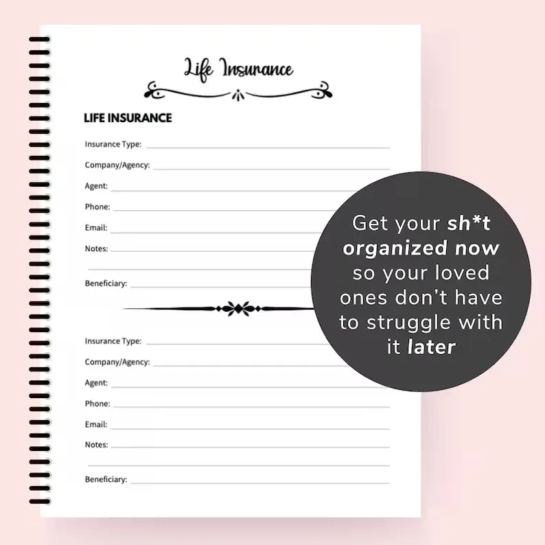Fxxk I'm Dead, End Of Life Planner🔥BUY 3 FREE SHIPPING