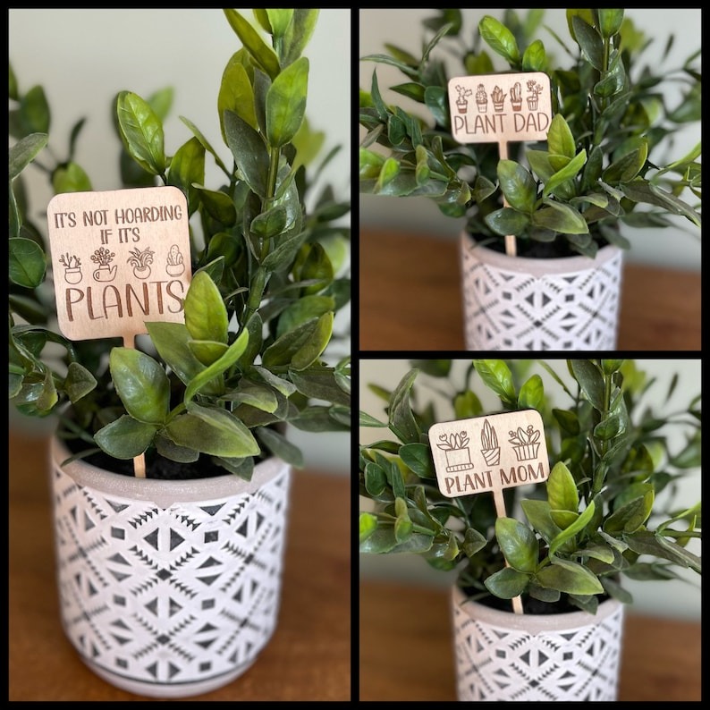 🌵Funny Plant Markers