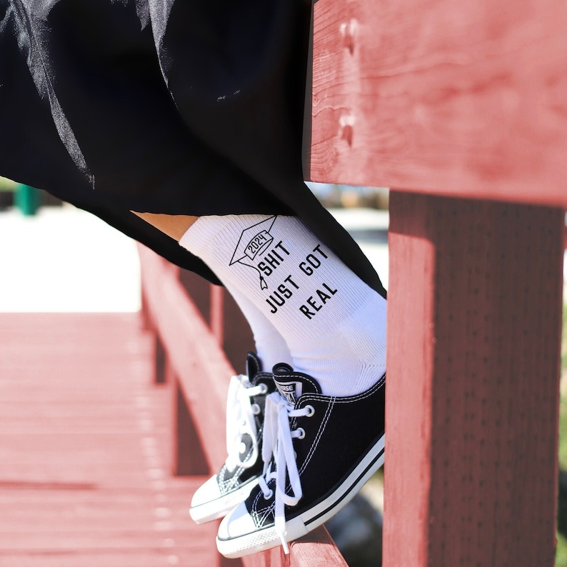 👨‍🎓Class of 2024 Graduation Socks
