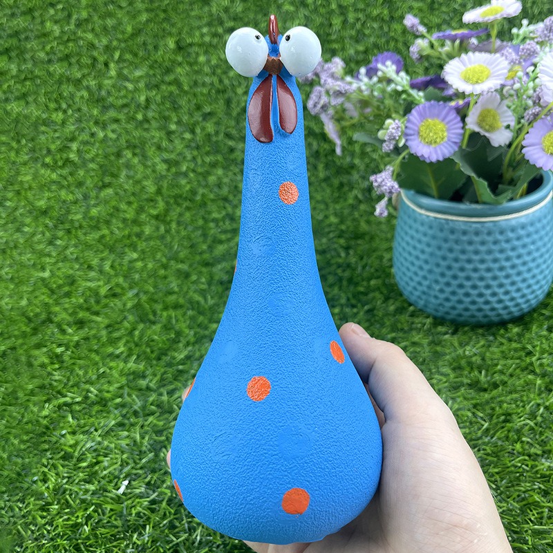 Silly Chicken Garden Ornament
