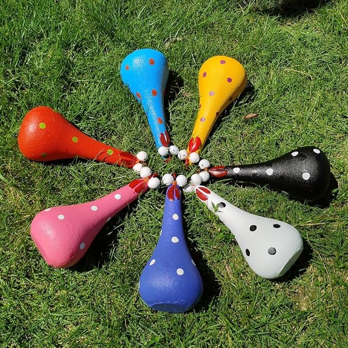 Silly Chicken Garden Ornament