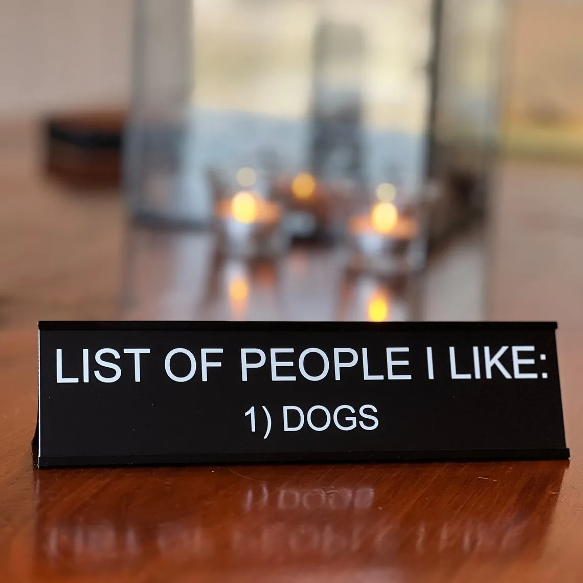 Funny Desk Plate Office Decor