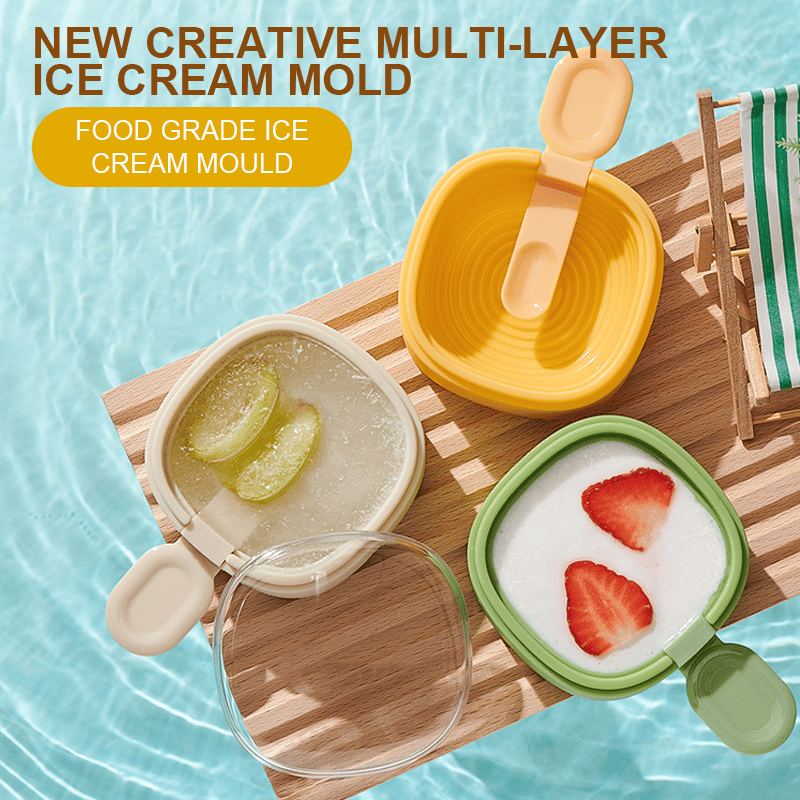 (🔥HOT SALE NOW 49% OFF) - New Creative Multi-Layer Ice Cream Mold